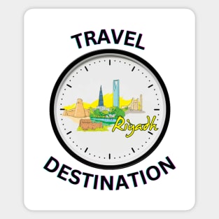 Travel to Riyadh Sticker